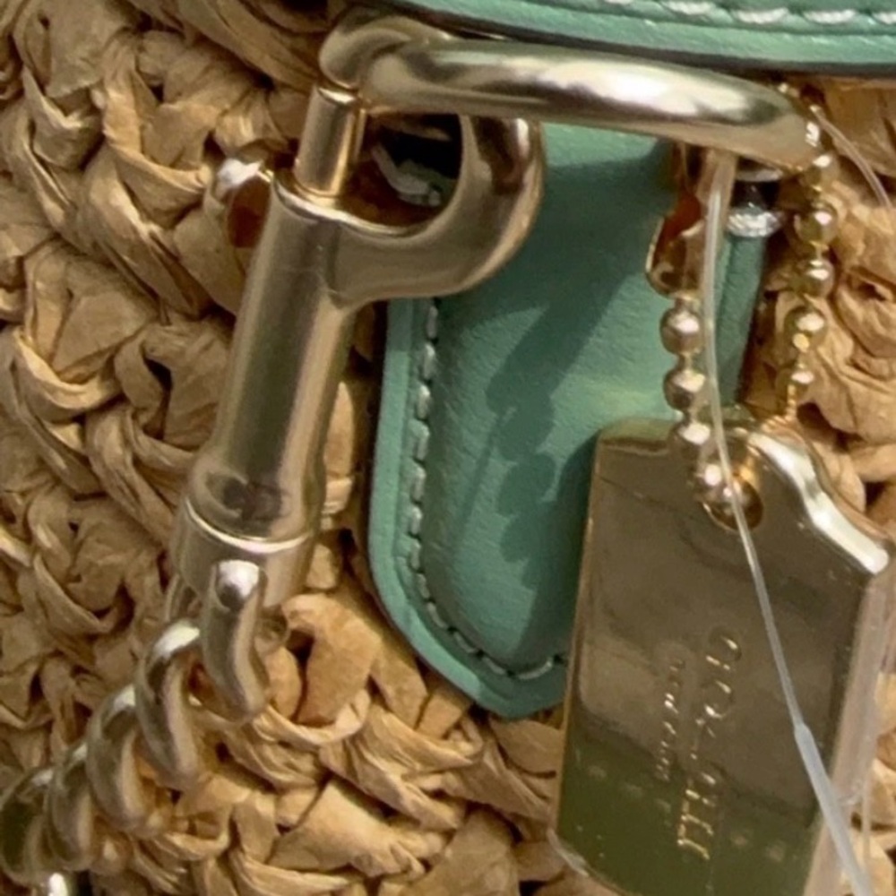 Coach Kay Crossbody Purse (new) washed green - Picture 10 of 12